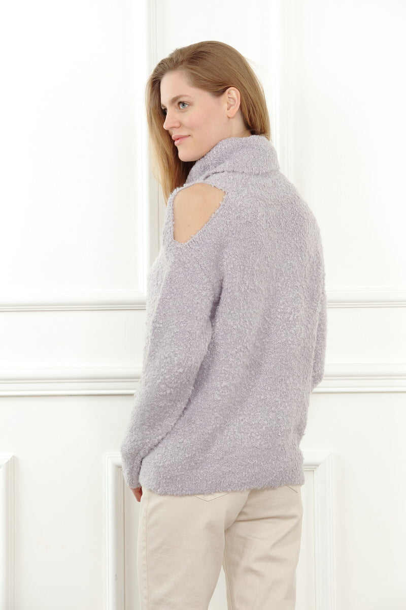 Cold Shoulder Sweater