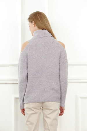 Cold Shoulder Sweater