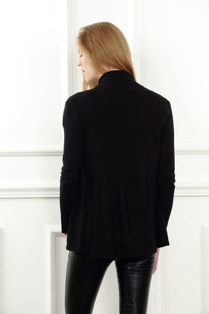 Chiffon Back Cardigan