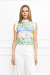 Water Color Sleeveless Top