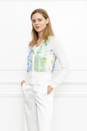 Water Color Print Cardigan