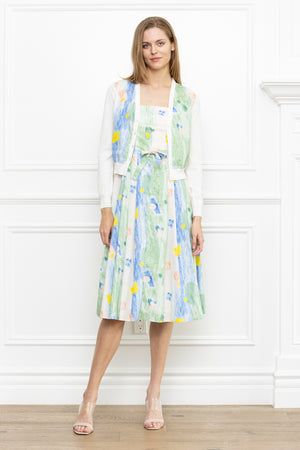 Water Color Print Cardigan