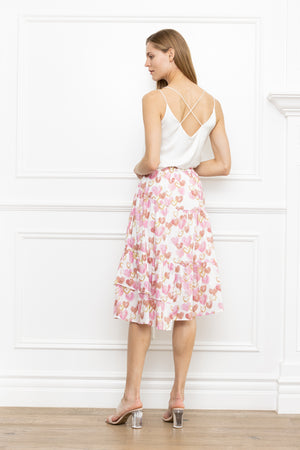 Heart Print Skirt