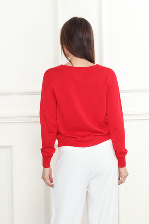 Heart Sequins Sweater