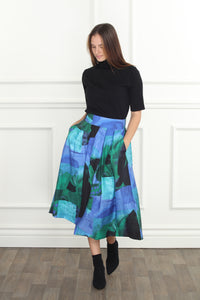 Water Color Full Skirt