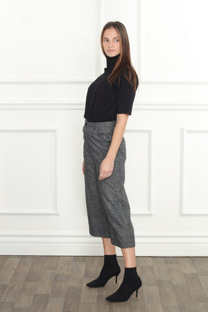 Herringbone Crop Pants