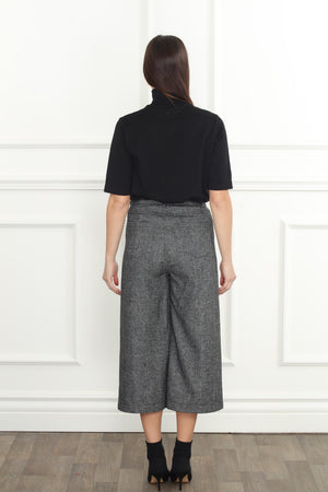 Herringbone Crop Pants