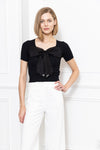 Front Bow Sweater