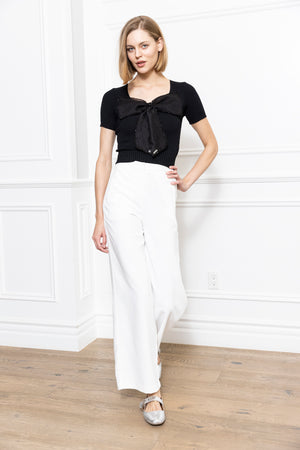 Front Bow Sweater