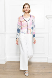 Print Cardigan
