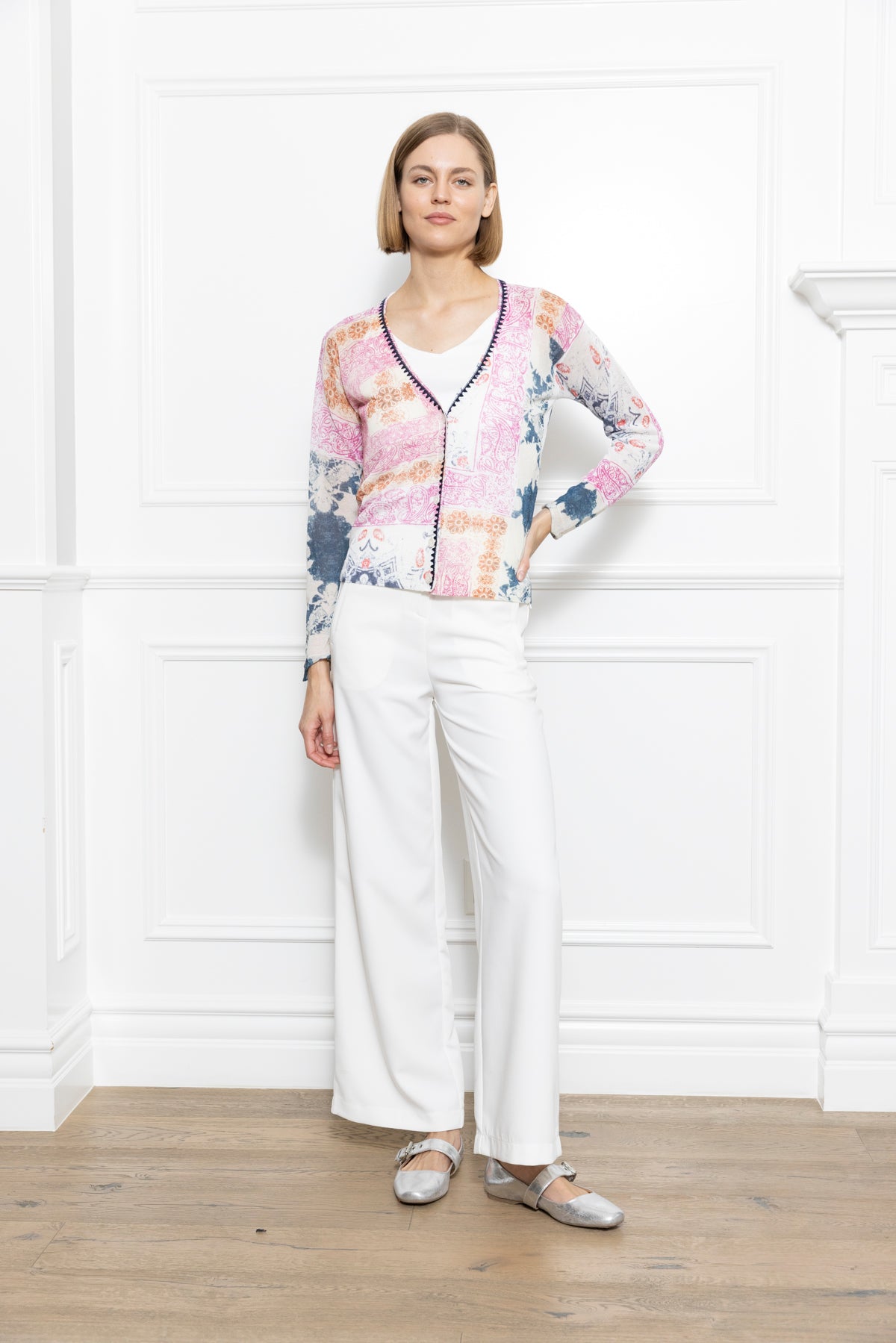Print Cardigan