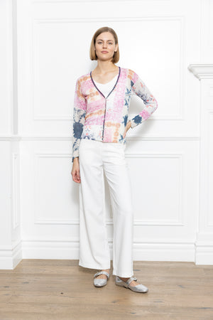 Print Cardigan