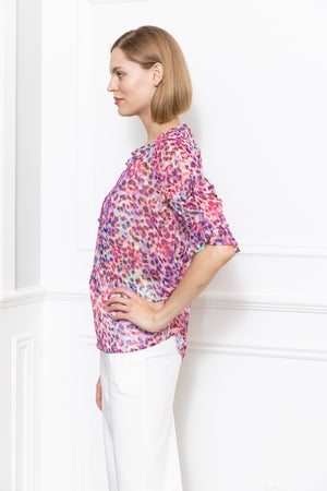 Leopard Print Blouse
