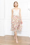Floral Print Skirt