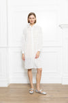 3D Lace Shirt Dress