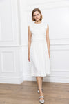 Linen Ruffle Dress