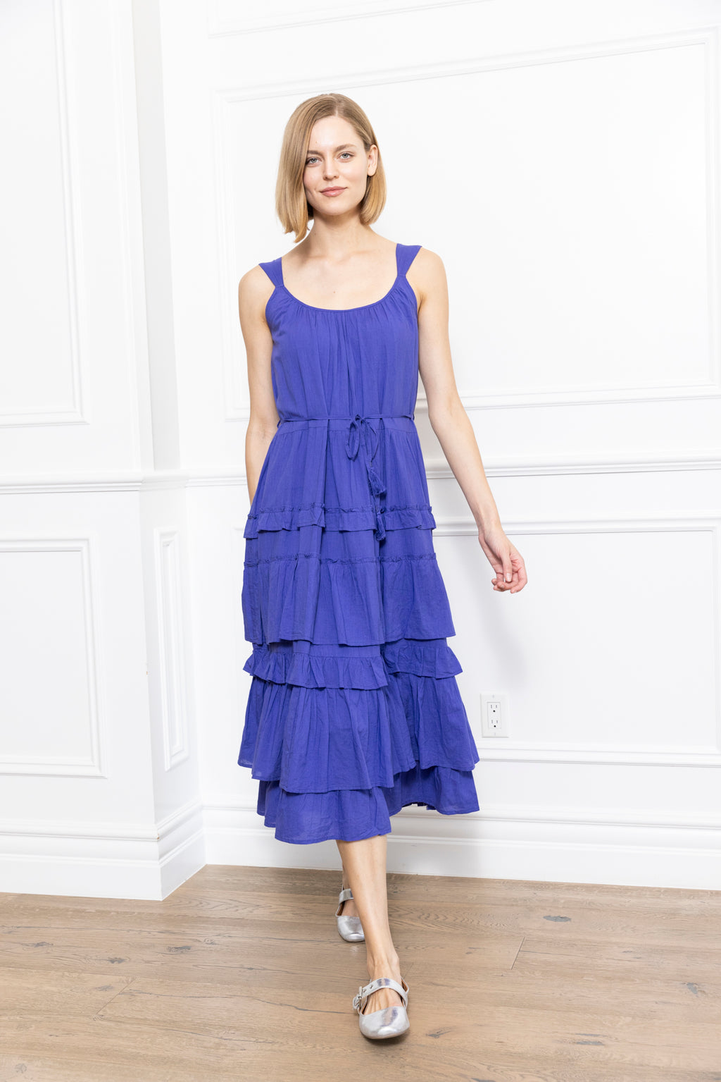 Midi Ruffle Dress