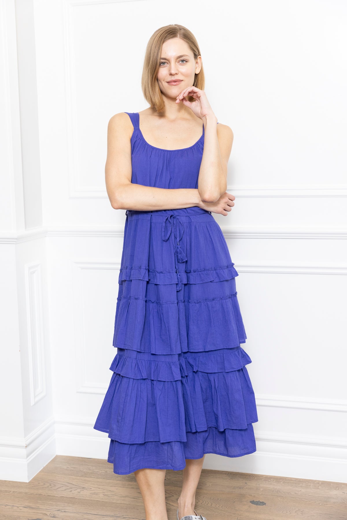 Midi Ruffle Dress