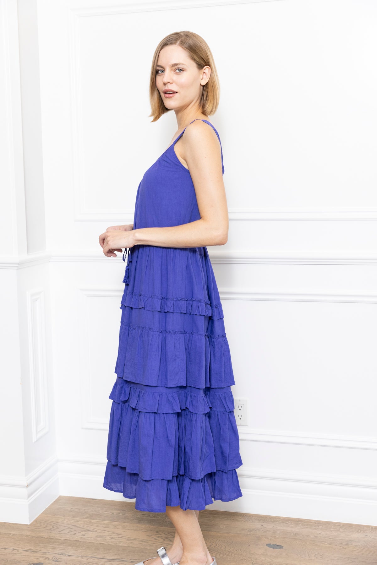 Midi Ruffle Dress