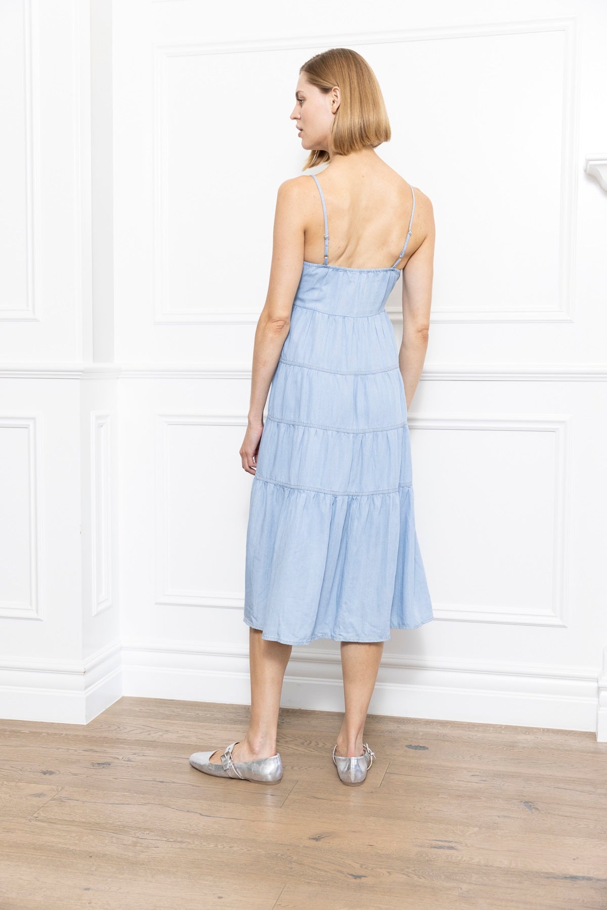 Denim Midi Dress
