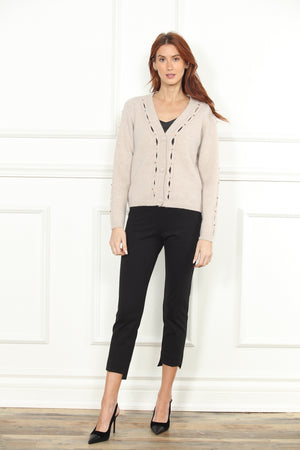 Cable Stone Cardigan
