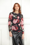 Floral Mesh Top
