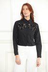 Lace Insert Shirt