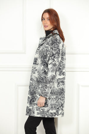 French Toile Coat