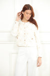 Gold Emb Flower Jacket