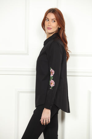 Emb Floral Shirt