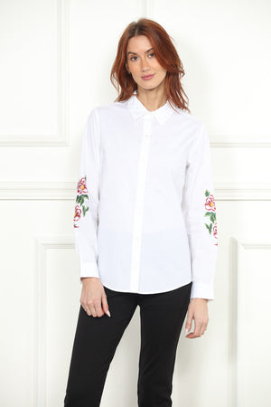 Emb Floral Shirt