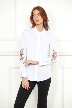 Emb Floral Shirt