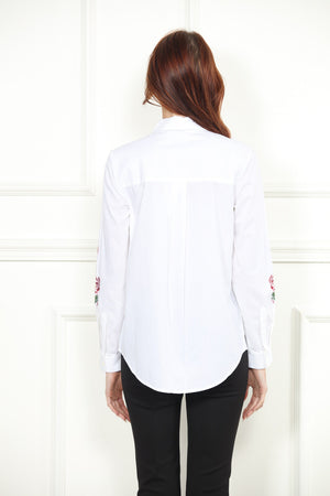 Emb Floral Shirt