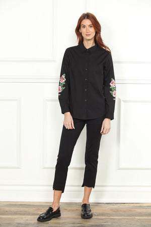 Emb Floral Shirt
