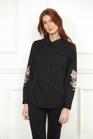 Emb Floral Shirt