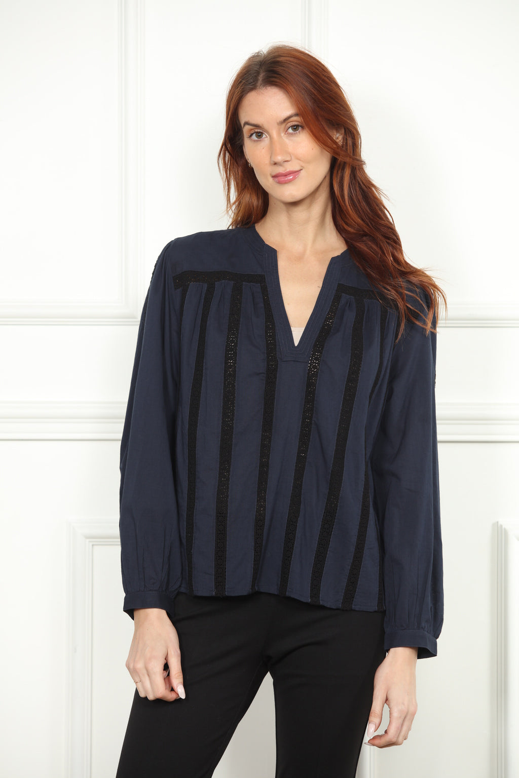 Cotton Lace Blouse