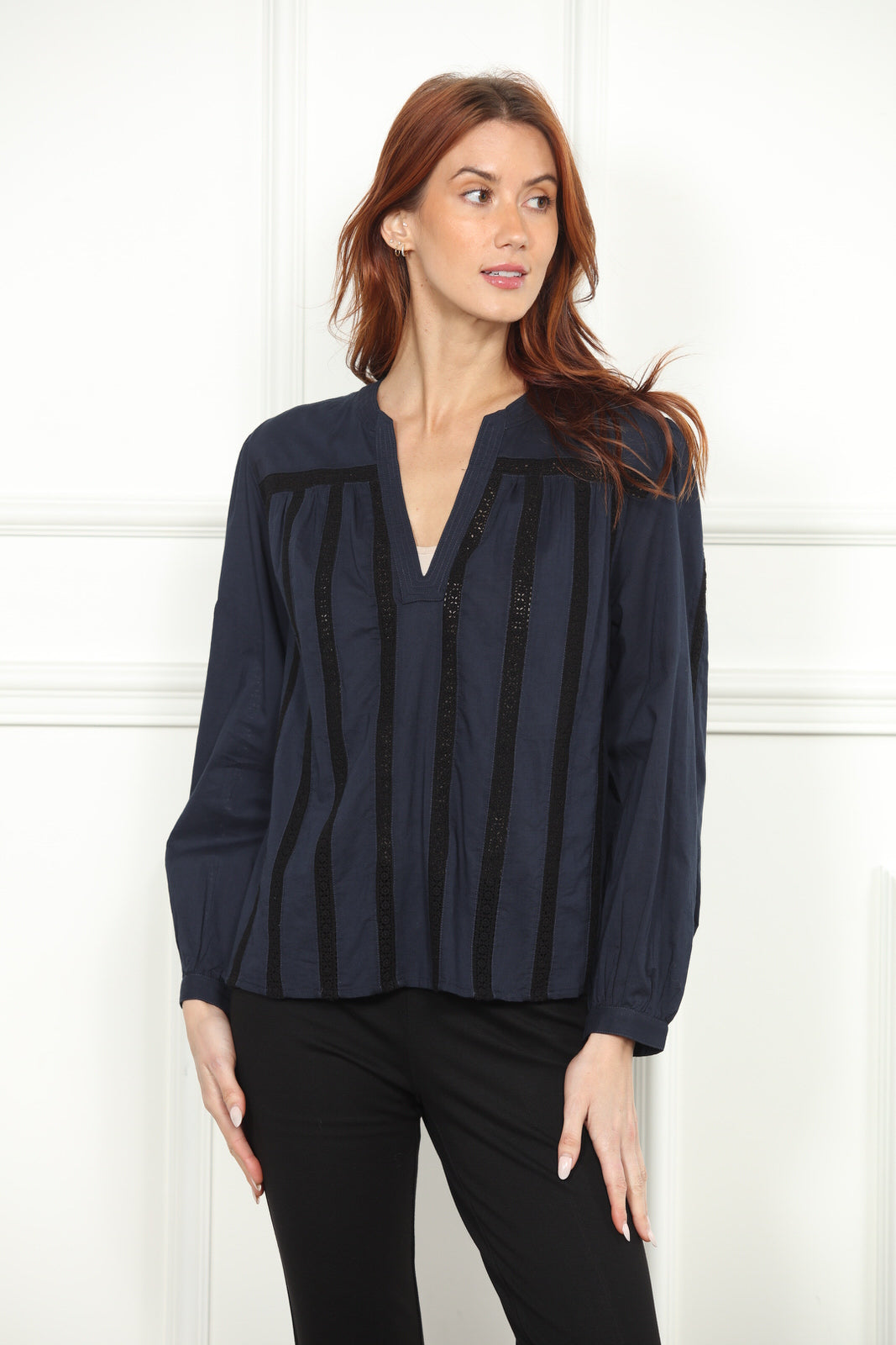 Cotton Lace Blouse