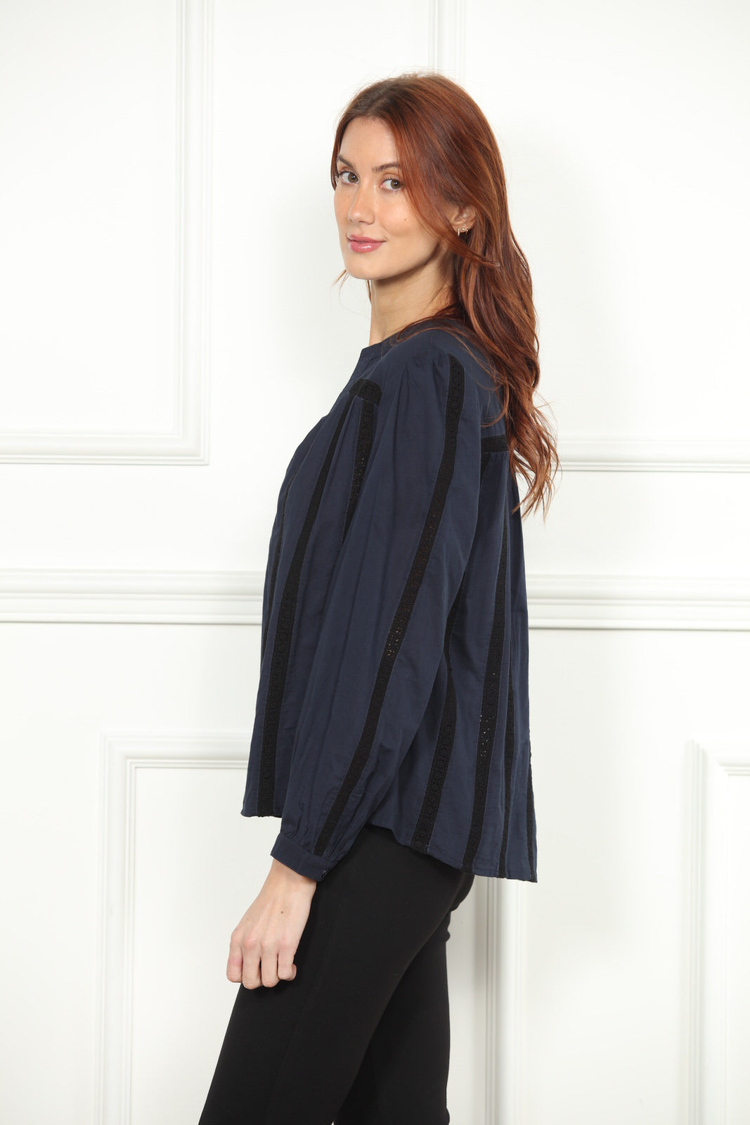 Cotton Lace Blouse