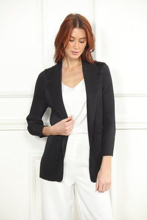 Pleated Blazer