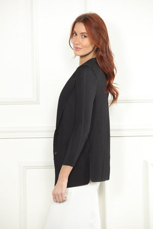 Pleated Blazer