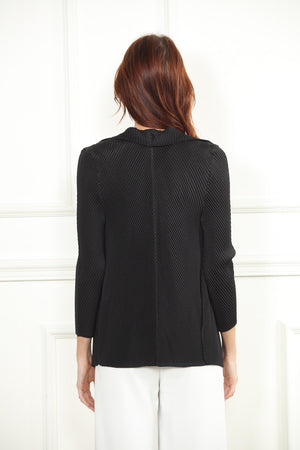 Pleated Blazer
