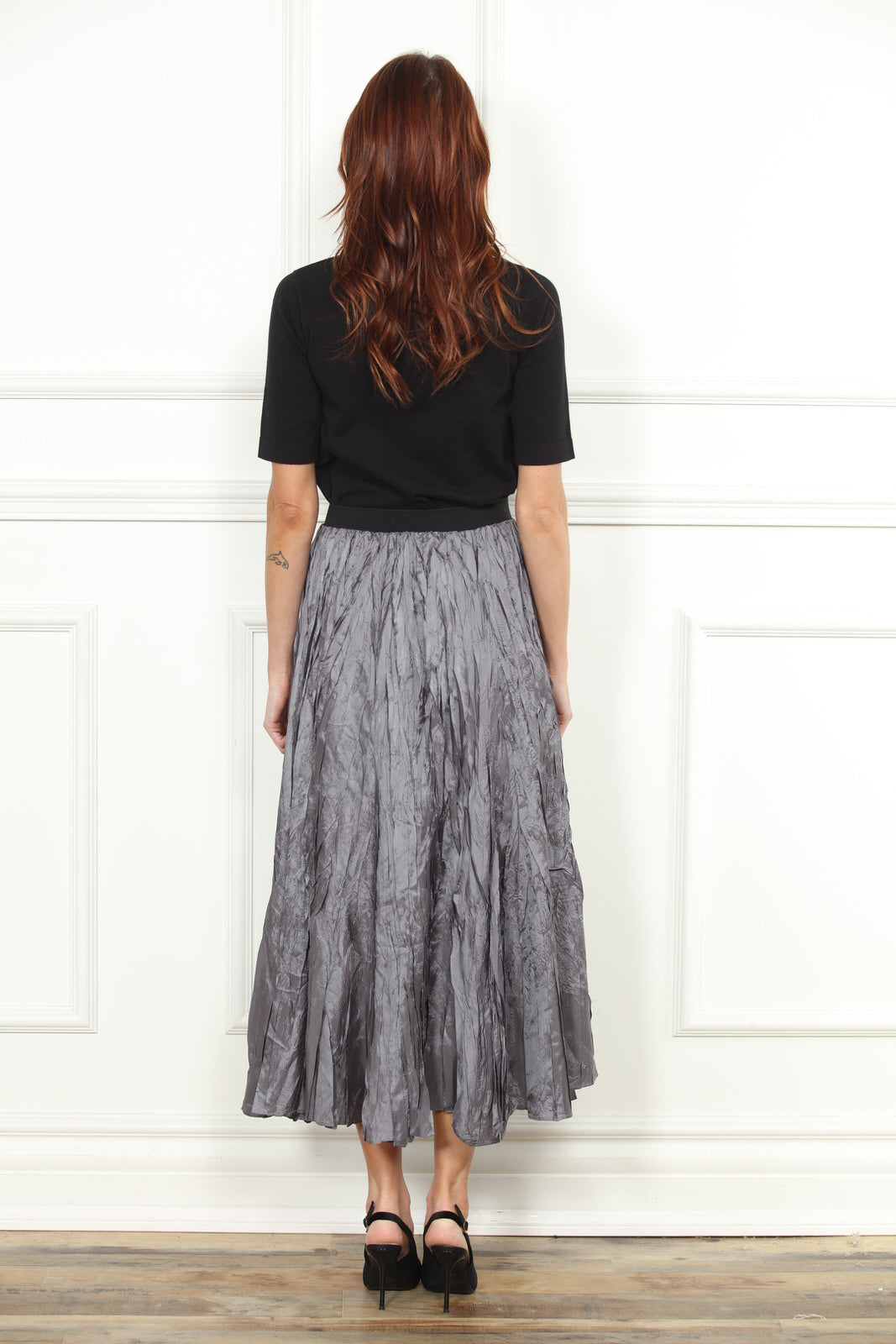 Luxe Crinkle Skirt