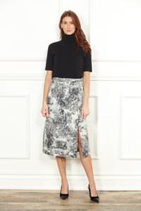 French Toile Skirt
