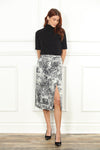 French Toile Skirt