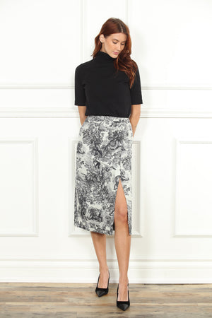 French Toile Skirt