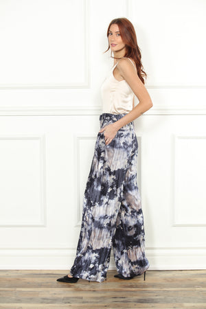 Velour Tie Dye Pants