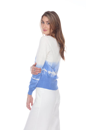 V Neck Wrap Sweater