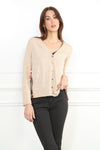 Classic Cardigan w Snake Print
