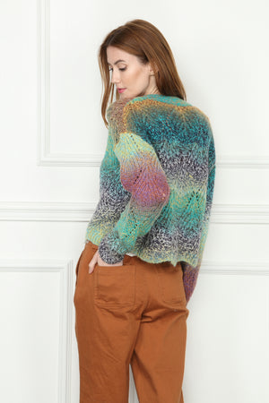 Multi Color Cardigan