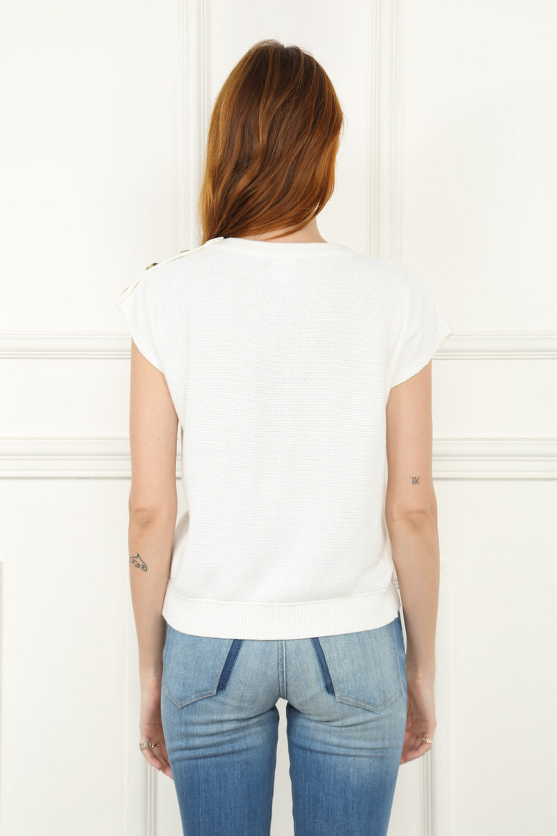 Ivory Nautical Sweater